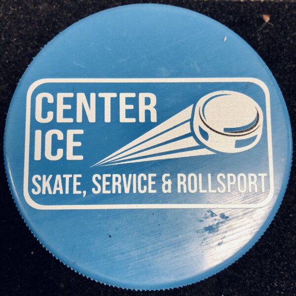 Center Ice Logo Puck Junior
