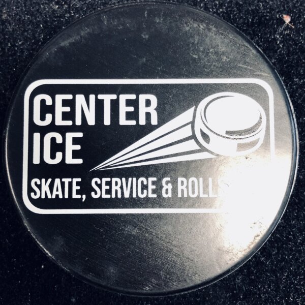 Center Ice Logo Puck